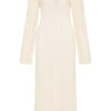 Women Faithfull The Brand - SERENA POINTELLE KNIT DRESS (OFF WHITE)
