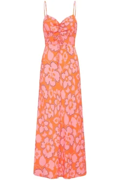 Faithfull The Brand - Shayna Midi Dress (Paraiso Floral Print)