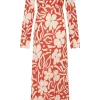 Faithfull The Brand - Shiva Maxi Dress (Pavito Floral Watermelon)