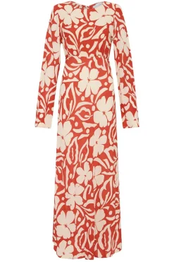 Faithfull The Brand - Shiva Maxi Dress (Pavito Floral Watermelon)
