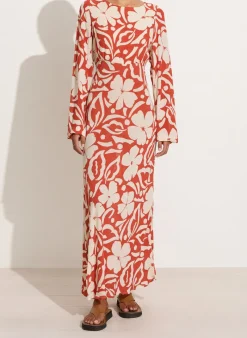 Faithfull The Brand - Shiva Maxi Dress (Pavito Floral Watermelon)