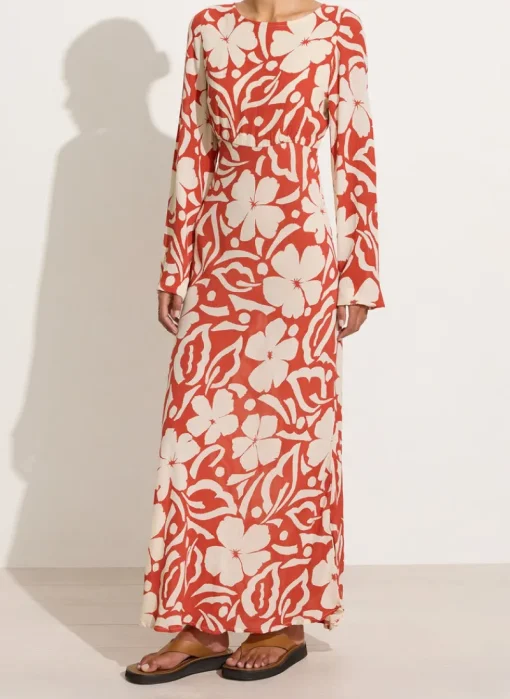 Faithfull The Brand - Shiva Maxi Dress (Pavito Floral Watermelon)