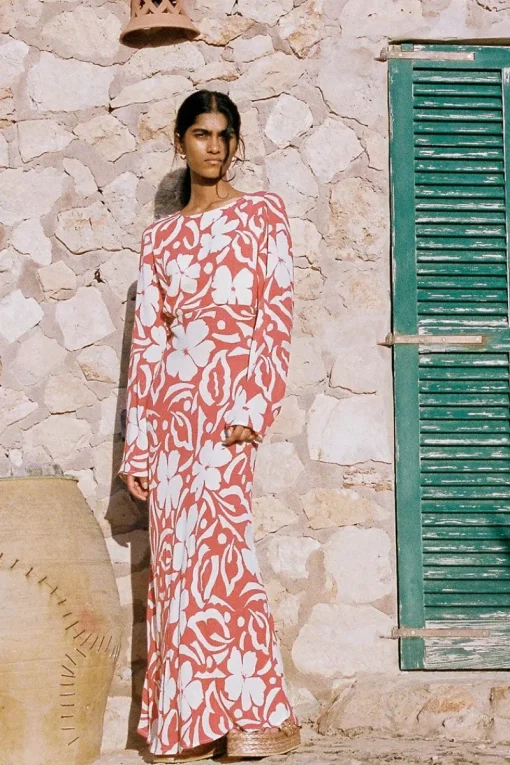 Faithfull The Brand - Shiva Maxi Dress (Pavito Floral Watermelon)