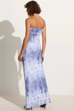 Faithfull The Brand - SISUDO MIDI DRESS (CEIRA - SLATE)