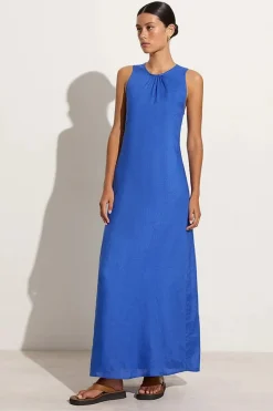 Faithfull The Brand - Sommar Maxi Dress (Sicilian Blue)