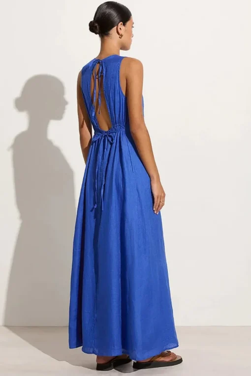 Faithfull The Brand - Sommar Maxi Dress (Sicilian Blue)