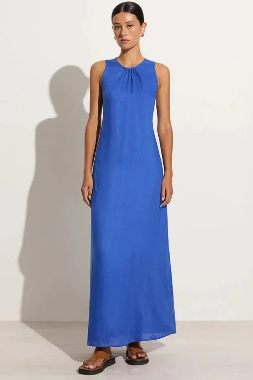 Faithfull The Brand - Sommar Maxi Dress (Sicilian Blue)