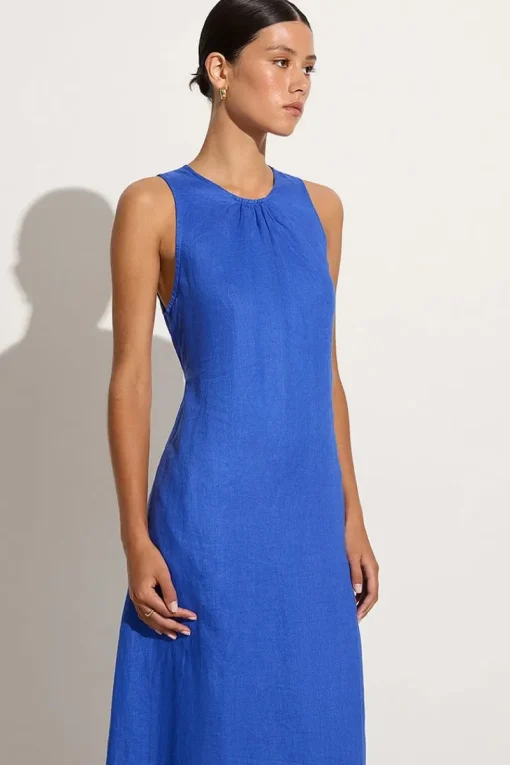 Faithfull The Brand - Sommar Maxi Dress (Sicilian Blue)