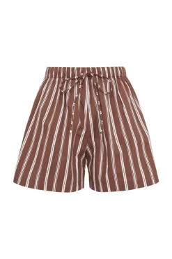 Women Faithfull The Brand - Soreno Shorts (Cinnamon Maya Stripe Print) FINAL SALE