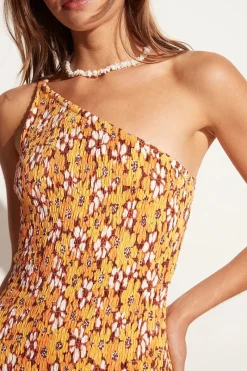Faithfull The Brand - Terre Mer Mini Dress (Li Reni Floral Print Orange)