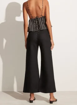 Faithfull The Brand - Vilma Top (Black Aida Stripe)