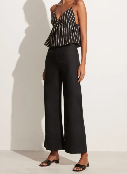 Faithfull The Brand - Vilma Top (Black Aida Stripe)