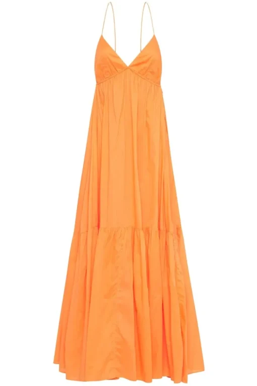 Faithfull The Brand - Wilonna Midi Dress (Mango)