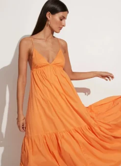 Faithfull The Brand - Wilonna Midi Dress (Mango)