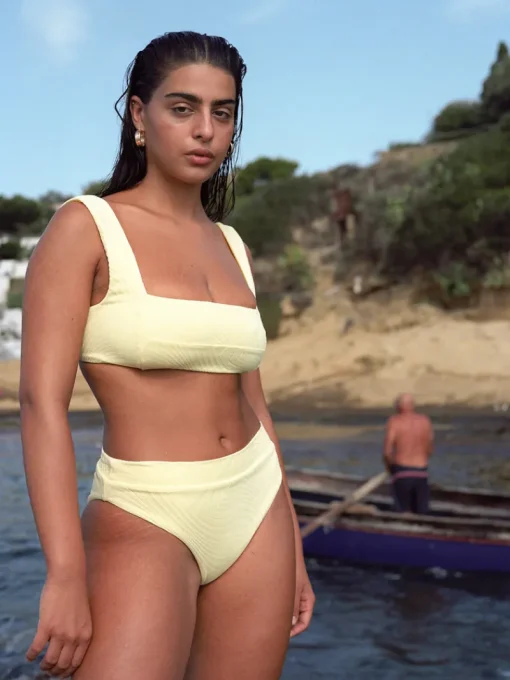 Women Fella Swim - Hubert Bottom (Pale Yellow)