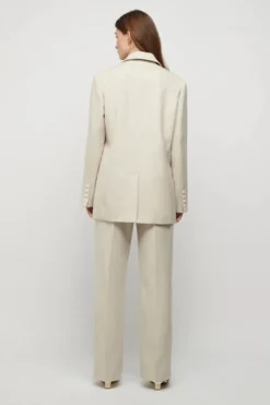 Women Friend of Audrey - Filippa Single Breasted Blazer (Winter White)