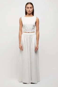 Friend of Audrey - MICHELE FULL SKIRT (WHITE)