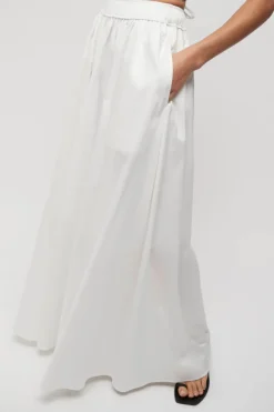 Friend of Audrey - MICHELE FULL SKIRT (WHITE)