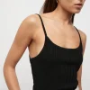Friend of Audrey - REFLECTION RIBBED KNIT SINGLET (BLACK)