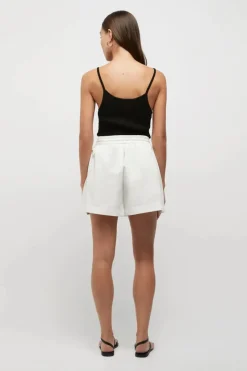 Friend of Audrey - REFLECTION RIBBED KNIT SINGLET (BLACK)