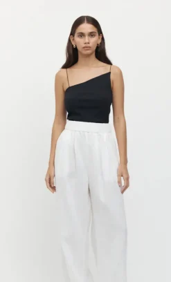Friend of Audrey - Rhodes Singlet Top (Black)