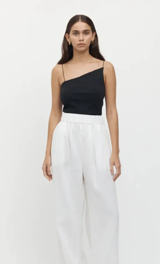 Friend of Audrey - Rhodes Singlet Top (Black)