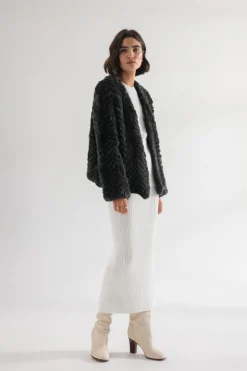 Friends with Frank - The Zigzag Frank Jacket - Slate Grey