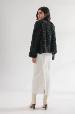 Friends with Frank - The Zigzag Frank Jacket - Slate Grey
