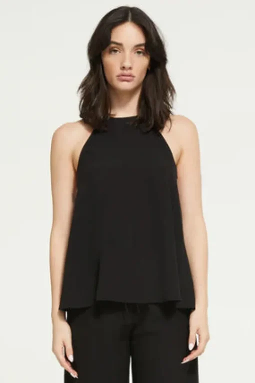 Women Ginia GINA - SAMBA TOP (BLACK)