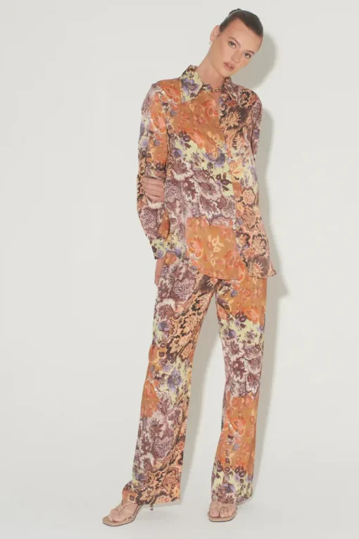 Women Hansen u0026 Gretel HANSEN & GRETEL - ALIDA PANT BROCADE
