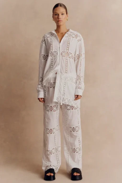 Women Hansen u0026 Gretel HANSEN & GRETEL - ALMA SHIRT (IVORY)