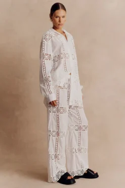 Women Hansen u0026 Gretel HANSEN & GRETEL - ALMA SHIRT (IVORY)