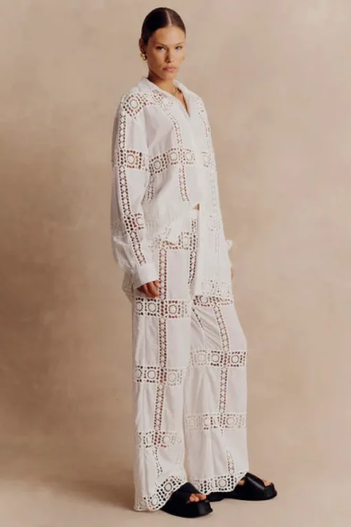 Women Hansen u0026 Gretel HANSEN & GRETEL - ALMA SHIRT (IVORY)