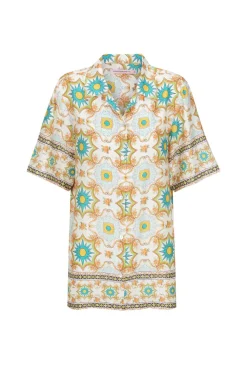 Women Hansen u0026 Gretel HANSEN & GRETEL - ASTER SHIRT MOSAIC