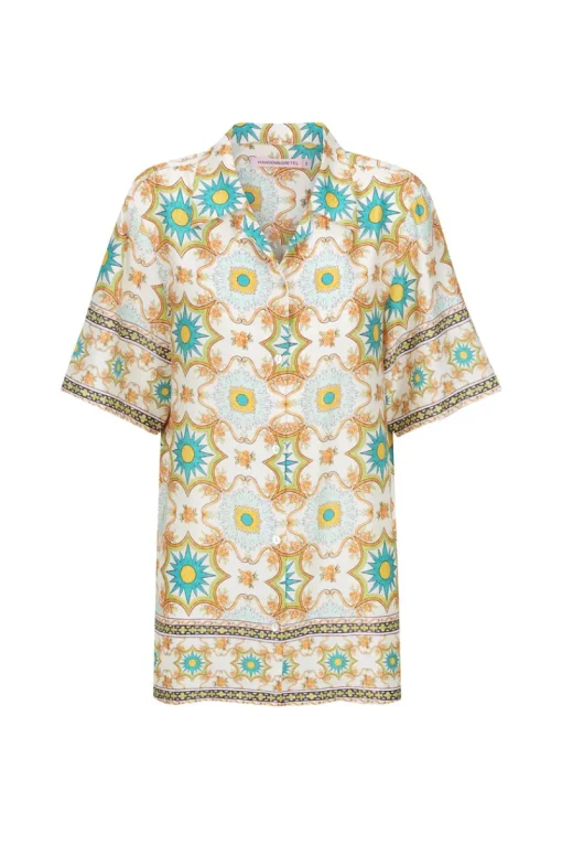 Women Hansen u0026 Gretel HANSEN & GRETEL - ASTER SHIRT MOSAIC