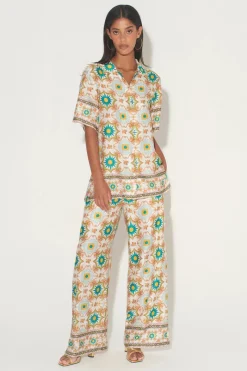 Women Hansen u0026 Gretel HANSEN & GRETEL - ASTER SHIRT MOSAIC