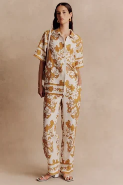 Women Hansen u0026 Gretel HANSEN & GRETEL - BAY SHIRT (SUNSET SURF)