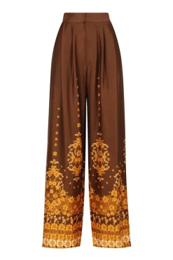 Women Hansen u0026 Gretel HANSEN & GRETEL - INDY WIDE LEG PANT (CHOC EMPRESS)