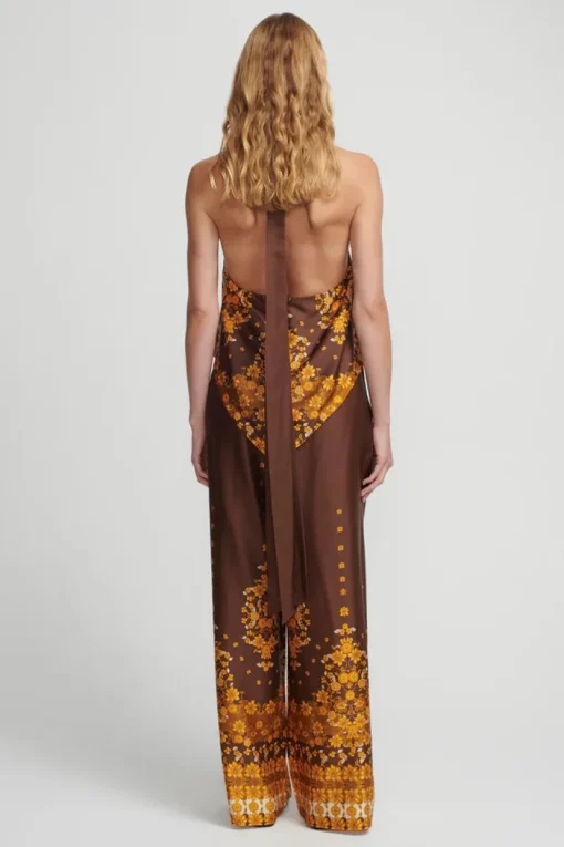Women Hansen u0026 Gretel HANSEN & GRETEL - INDY WIDE LEG PANT (CHOC EMPRESS)