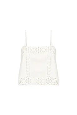 Women Hansen u0026 Gretel HANSEN & GRETEL - MATISSE TOP (IVORY)