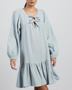 Honour Apparel - Remember Me Mini Dress (Powder Blue)