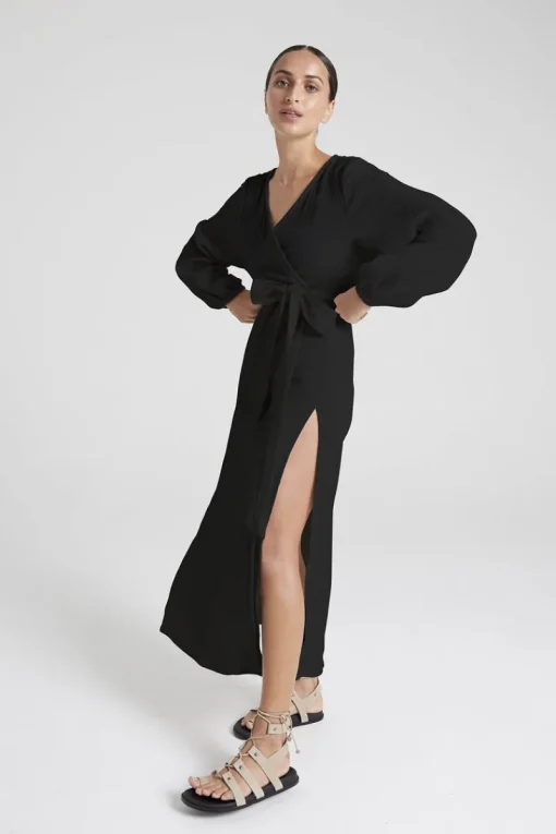 Honour Apparel - Robe Dress (Black)