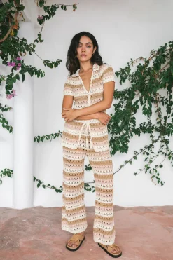 Women ISABELLE QUINN - GIAN CROCHET PANT