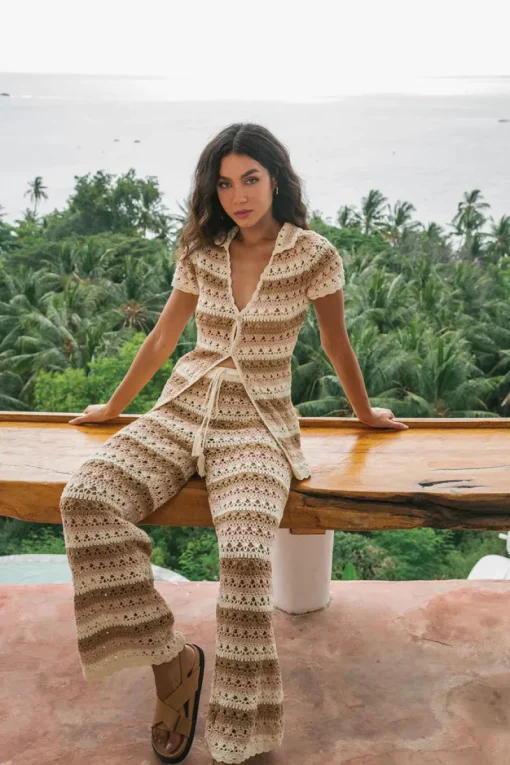 Women ISABELLE QUINN - GIAN CROCHET PANT