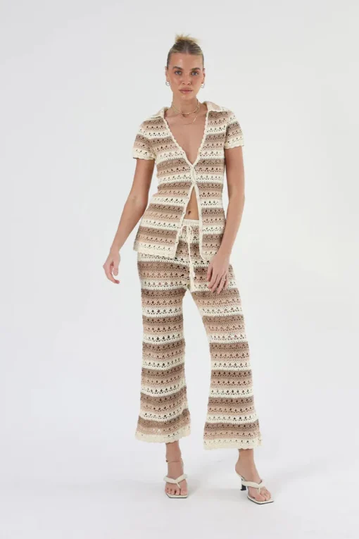 Women ISABELLE QUINN - GIAN CROCHET PANT