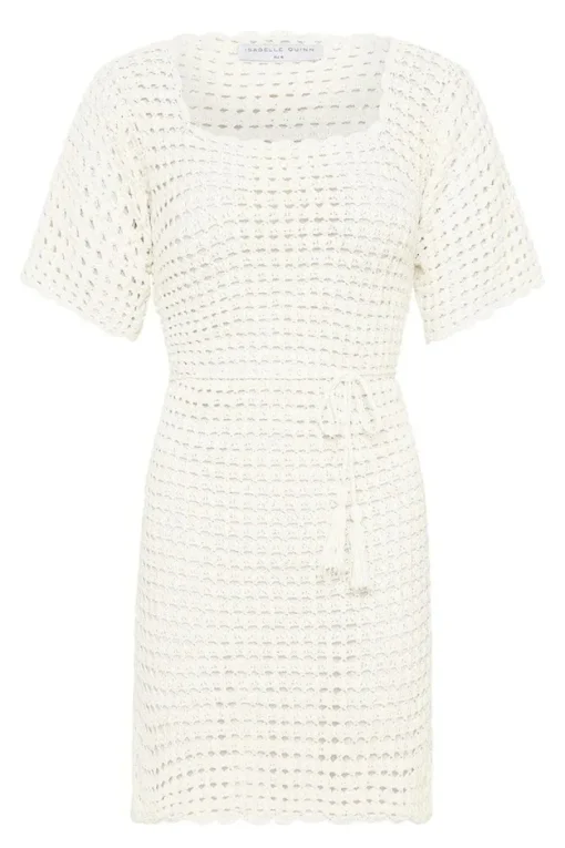 Women ISABELLE QUINN - SOFIA MINI DRESS (IVORY)