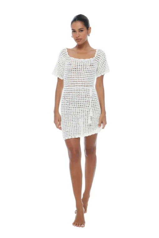 Women ISABELLE QUINN - SOFIA MINI DRESS (IVORY)