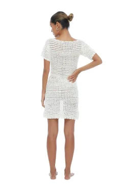 Women ISABELLE QUINN - SOFIA MINI DRESS (IVORY)