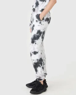 Women Jac + Mooki - Georgia Sweat Pant (Lilac Tie Dye)