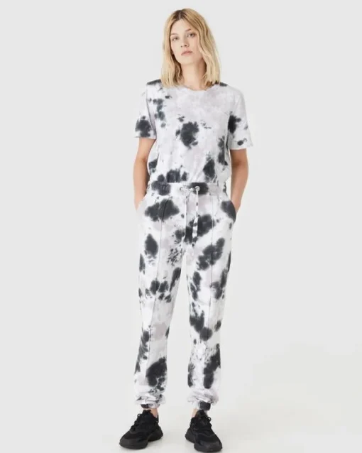 Women Jac + Mooki - Georgia Sweat Pant (Lilac Tie Dye)